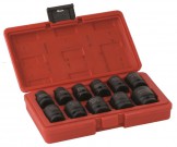Комплект из 11 ударных головок SHORT 1/2'' (12-19, 21,22,24 мм) 66701-67